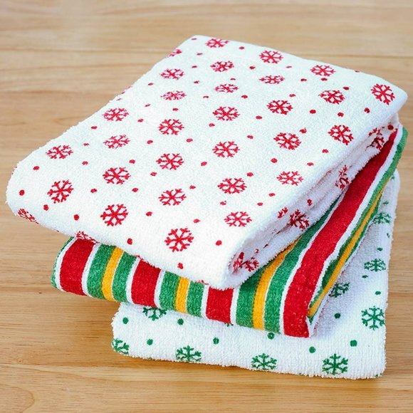 Snowman 4-Pc. Holiday Gift Towel Sets - Picture 2 of 2